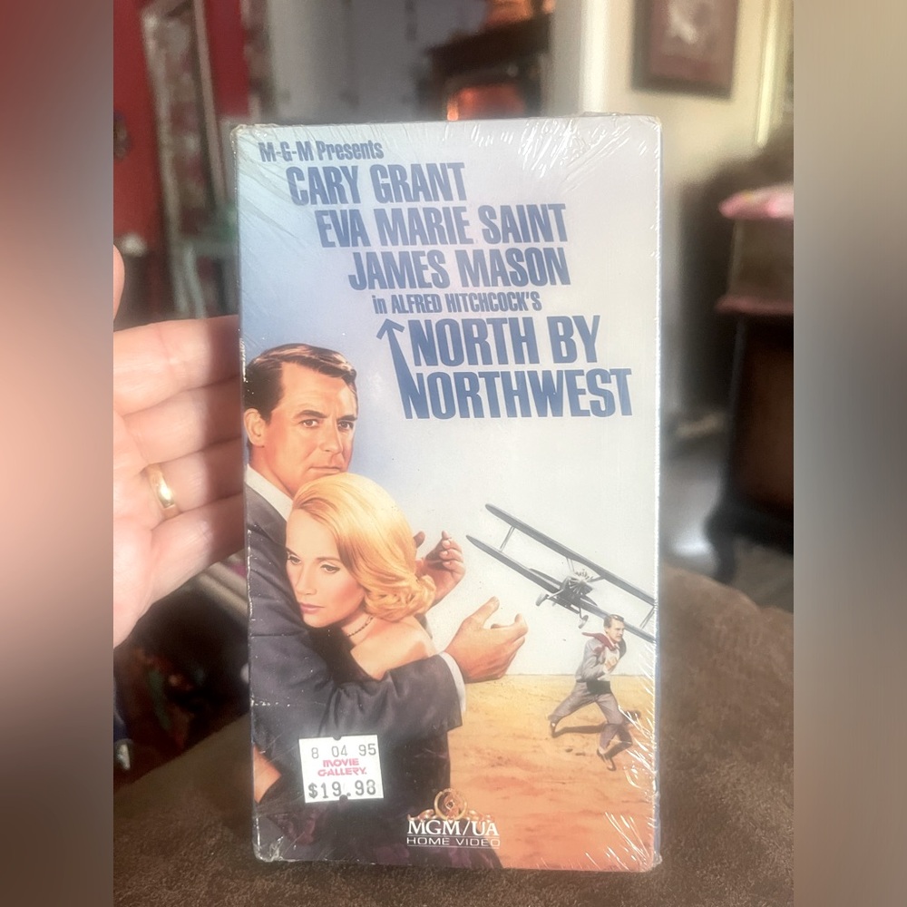 VHS movie, North By Northwest, sealed. Never opened.